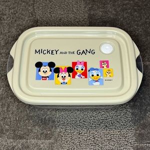Mickey Mouse and the Gang Food Storage Container Box w/ Vent Japan Exclusive